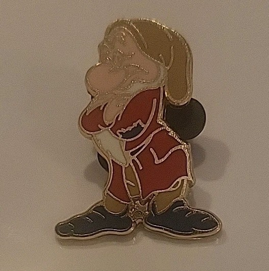 Disney Trading Pin Grumpy Arms Crossed Snow White Seven Dwarfs Free Shipping.   