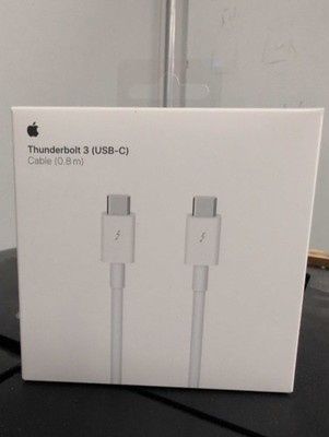 Apple Thunderbolt 3 0.8m USB C Cable
