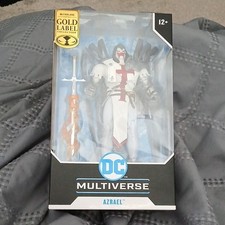 McFarlane Toys DC Multiverse Azrael White Templar Gold Label Action Figure Boxed