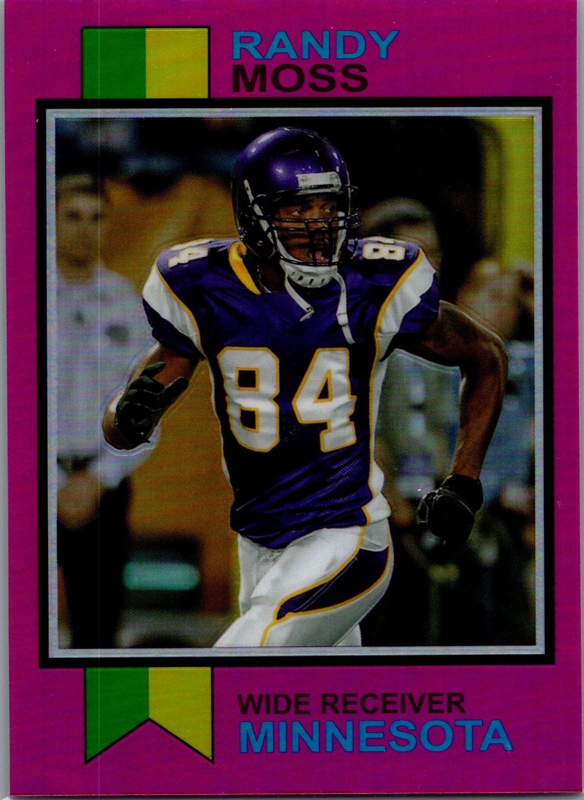2023 Topps Composite #1973-17 Randy Moss Pink Refractor