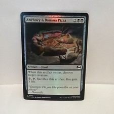 Anchovy & Banana Pizza #0057 FOIL, MTG Teenage Mutant Ninja Turtles TMNT