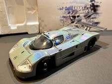 Exoto Sauber Mercedes C9 • 1:18 • Standox Liquid Silver • Exclusive Line • IMBALLO ORIGINALE