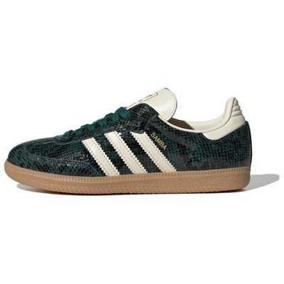 Adidas Women's Samba Og 'Snakeskin Pack Collegiate Green' Women's - JR8848