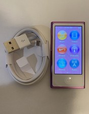 Apple iPod nano 7th Generation Purple 16 GB Works Great