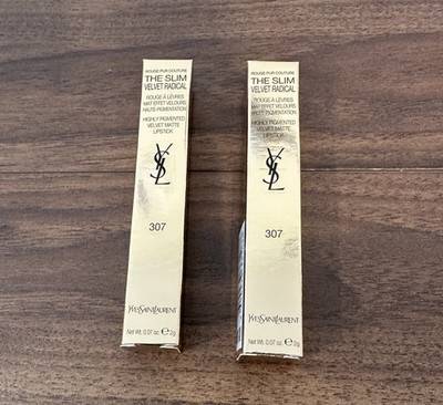 2 for $10! Yves Saint Laurent The Slim Velvet Radical Lipstick ~ 307 Fiery Spice