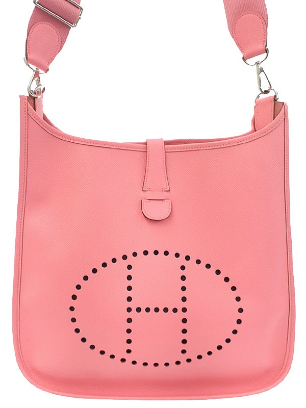 Hermes Evelyne GM 3 Shoulder Bag in T102 Taupe