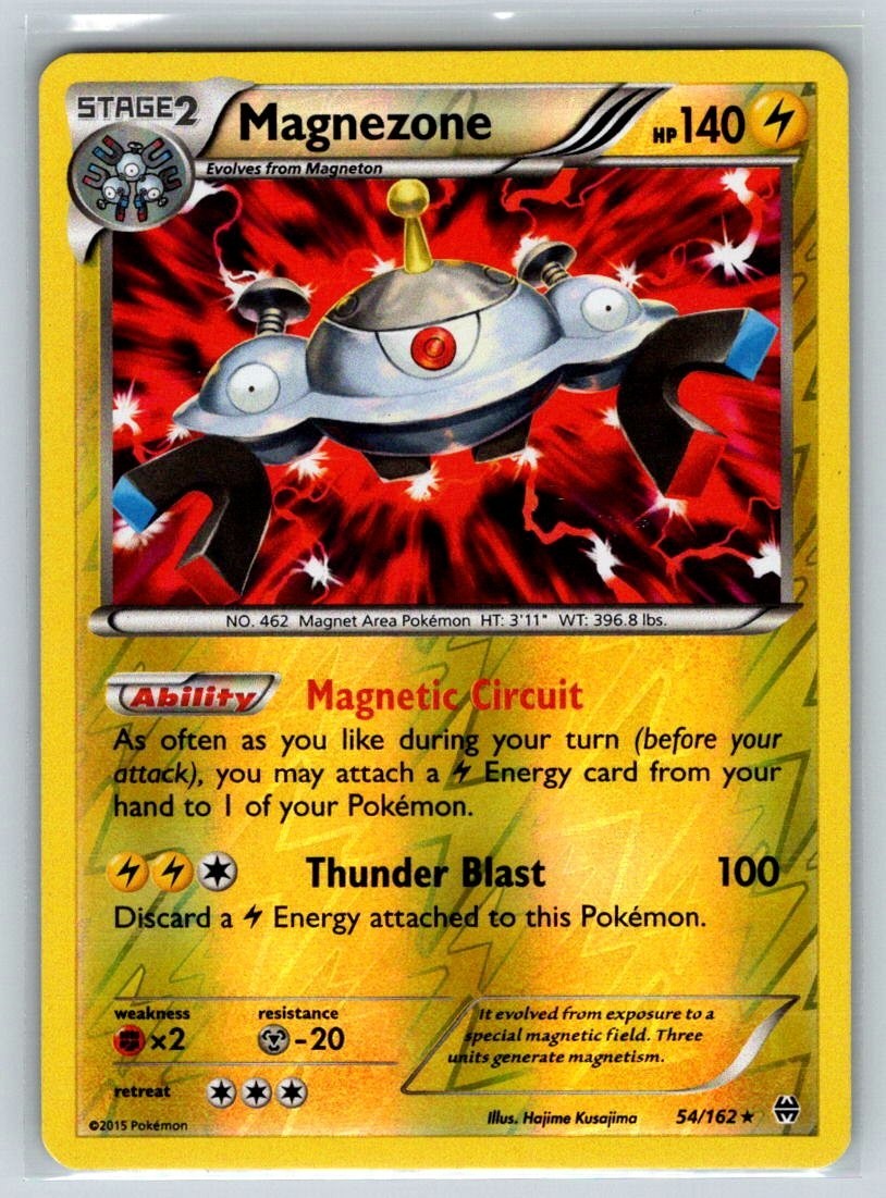 Magnezone 54/162 Breakthrough Reverse Holo NM