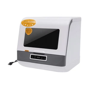 Compact Countertop Mini Portable Dishwasher with Water Tank Air Dry Leak-Proof