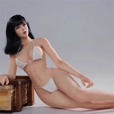VERYCOOL VCD-01A 1:6 Seamless Action Figure Body Pale Skin Mid Breast Model Toys