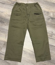 Boy Scouts Of America Convertible Pants 36x36 Tag Green Canvas Cargo Pockets