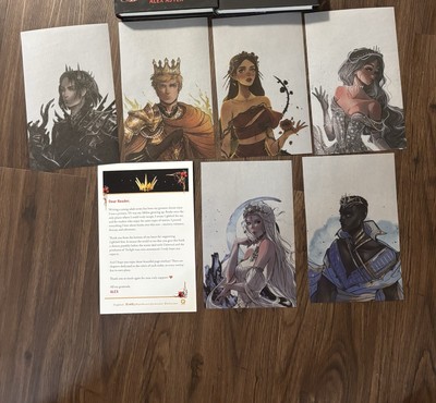 Lightlark Limited Edition Page Overlays, Alex Aster