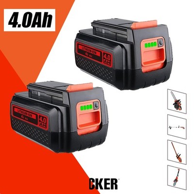 36V 1-2X Akku Für Black+Decker 40V Li-Ion BL20362 LBX2040 LBXR36 LHT2436 4Ah