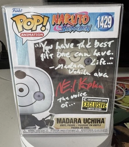 Funko Pop! Vinyl: Naruto Shippuden Madara Uchiha Signed