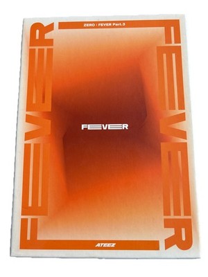 Ateez - Zero: Fever Part 3 - Orange Version with Photocards Stickers Book CD