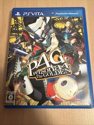 Persona 4 The Golden Sony PlayStation Vita Japanese Complete In Box CIB