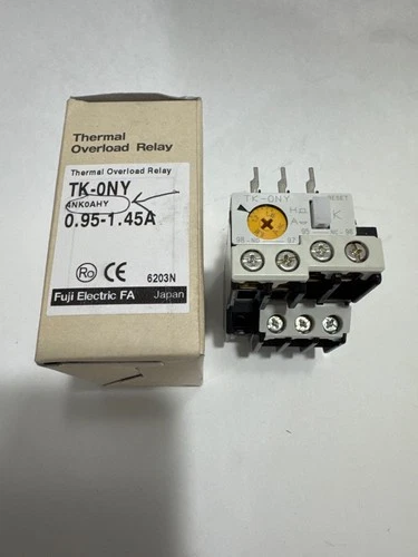 FUGI 4NK0AH Y 0.95-1.45A AMP THERMAL OVERLOAD RELAY