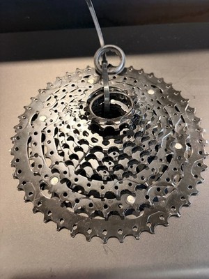 microSHIFT ADVENT Cassette - 9 Speed, 11-46T, ED Black, Hardened Steel Cogs