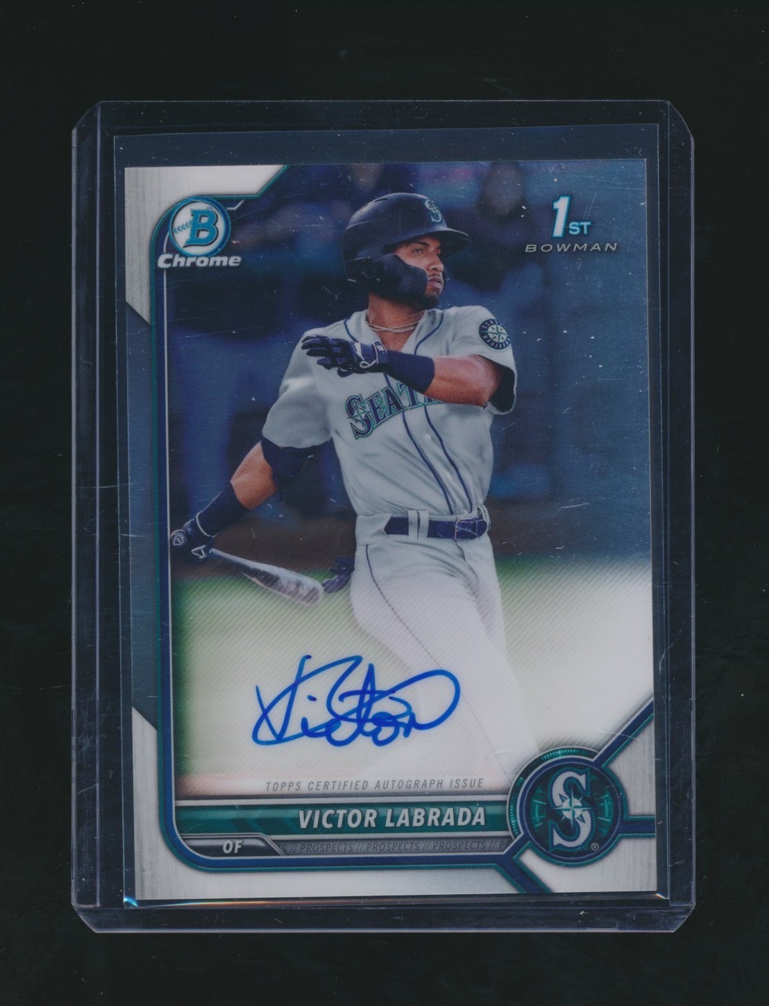 VICTOR LABRADA 2022 BOWMAN CHROME 1ST RC AUTO #CPA-VL