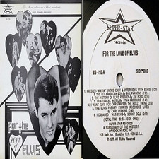 King ELVIS Presley "FOR THE LOVE OF ELVIS" Definitive King Tribute LP! SEALED!!