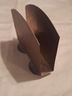 Vintage  Brass Metal Napkin Holder Stand — photo 3