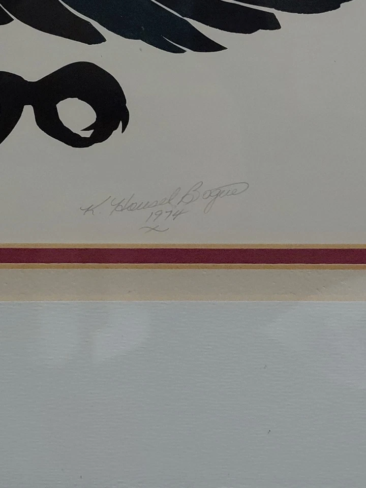 South Carolina Gamecock art 1974 signed limited edition 100/2000 - image 3 of 4