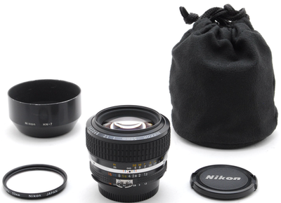 Near MINT] Nikon Ai-S Nikkor 50mm f/1.2 AIS MF Standard Lens S/N