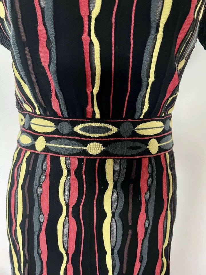 Vestido Suéter Missoni De Colección Raro Y2K con Bufanda Original Hecho en Italia Foto 3 de 4