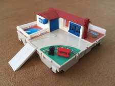 Complete 1987 Micro Machines Travel City Suburban House Foldable Playset