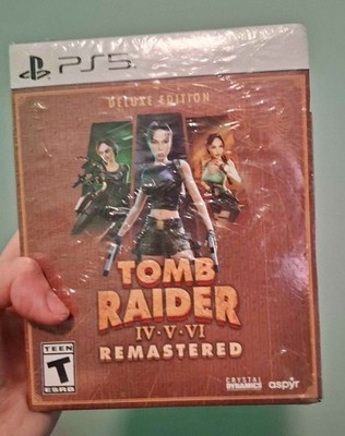 Tomb Raider IV-VI Remastered Starring Lara Croft: Deluxe Edition - PlayStation 5