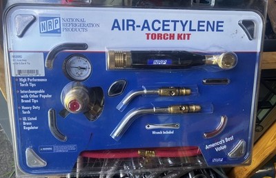 NRP NKX6MC Air-Acetylene Torch Kit Similar To Turbo Torch & Goss Target Torch