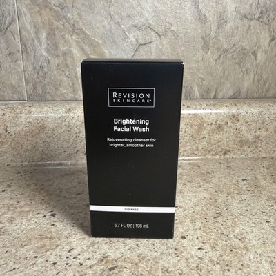 Revision Brightening Facial Wash 3.4 Fl.Oz / 100 ml Rejuvenating Cleanser, New