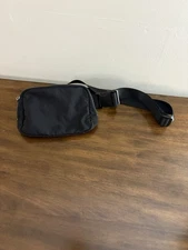 Ododos Black Mini Crossbody Belt Bag With Pockets EUC! Sporty 