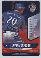 2015 Platinum Series Baseball 1st Edition Logan Morrison 0b0