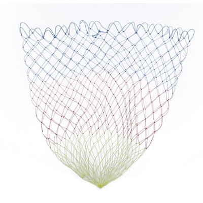 5 Größen Nylon-Fischernetz Faltbare Angelwerkzeuge Mesh Hole Depth FoldingO L R!