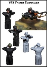 EVOLUTION MINIATURES 1:35 EM-35176 WWII GERMAN WSS PANZER COMMANDER 1 FIGURE