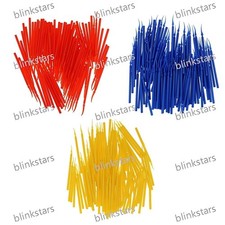 100 Pcs/Pack Disposable Dental Interdental Long Handle Plastic Wedges S/M/L