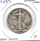 1943-s Walking Liberty Half Dollar 90% Silver - Fine