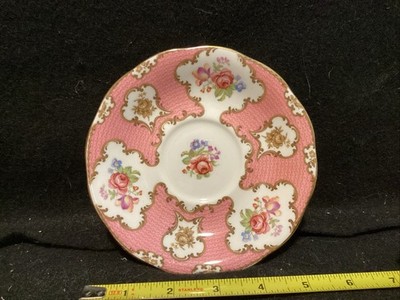  Queen Anne   Lady Eleanor  PINK Saucer-Only-Fine Bone China