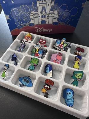 16 x Inside Out Emaille Pin Anstecker Disney Pixar Emotions Metall Revers Brosche 