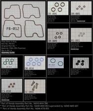 Honda CBR400RR NC29 Kit assistenza carburatore (LiteTek)