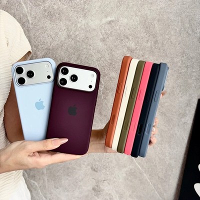 For iPhone 18 Pro Max 18 Pro Original Liquid Silicone Phone Case Cover w/MagSafe