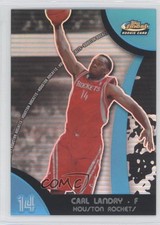 2007-08 Topps Finest Blue Refractor 116/199 Carl Landry #55 00am