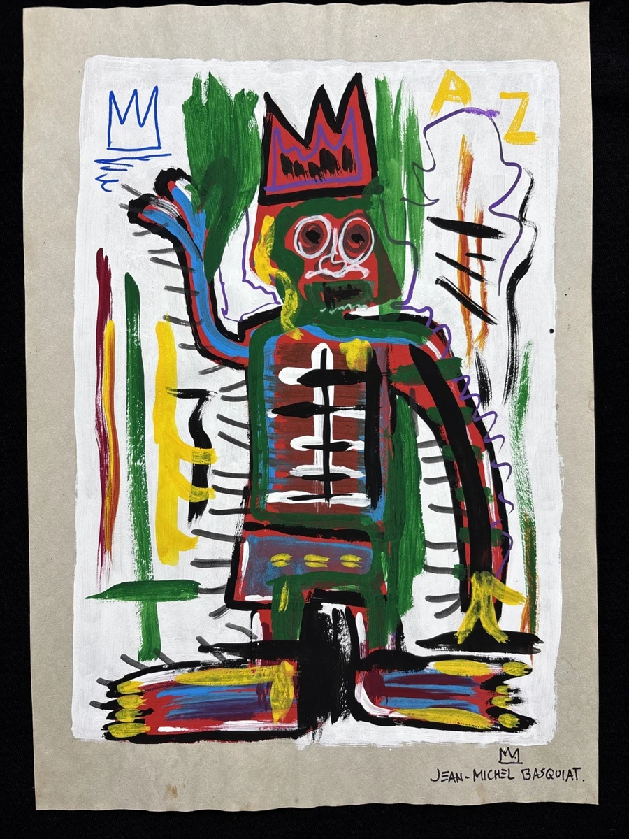 Jean-Michel Basquiat Original Art Drawings for sale | eBay