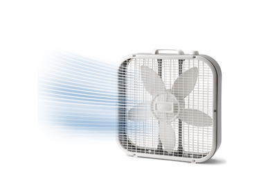 #ad #ad Lasko 20quot; Classic Box Fan with Weather Resistant Motor 3 Speeds 22.5quot; H White $22.88