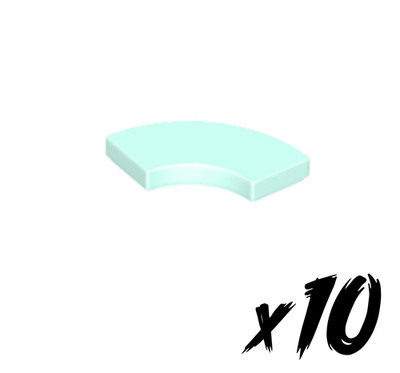 10x LEGO 27925   2x2 Fliese rund   tile round   hell wasserfarben   light aqua