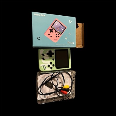 Game Box Plus- Hand Held Game System, Rechargeable Battery Brand New