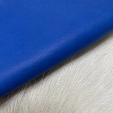 Avetco Cow Leather 2  3 SF   Dazzling Blue Full Grain Rough Cut Cowhide Panel