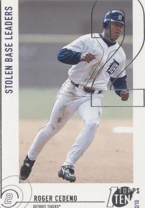 2002 Topps Ten - Roger Cedeno #73 - 1 of 1