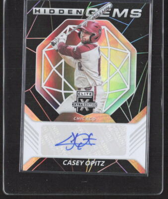 2021 Panini Elite Extra Edition #HG-CO Casey Opitz Auto Hidden Gems