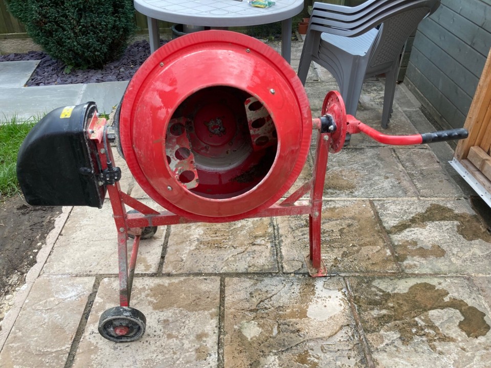 electric cement mixer used eBay